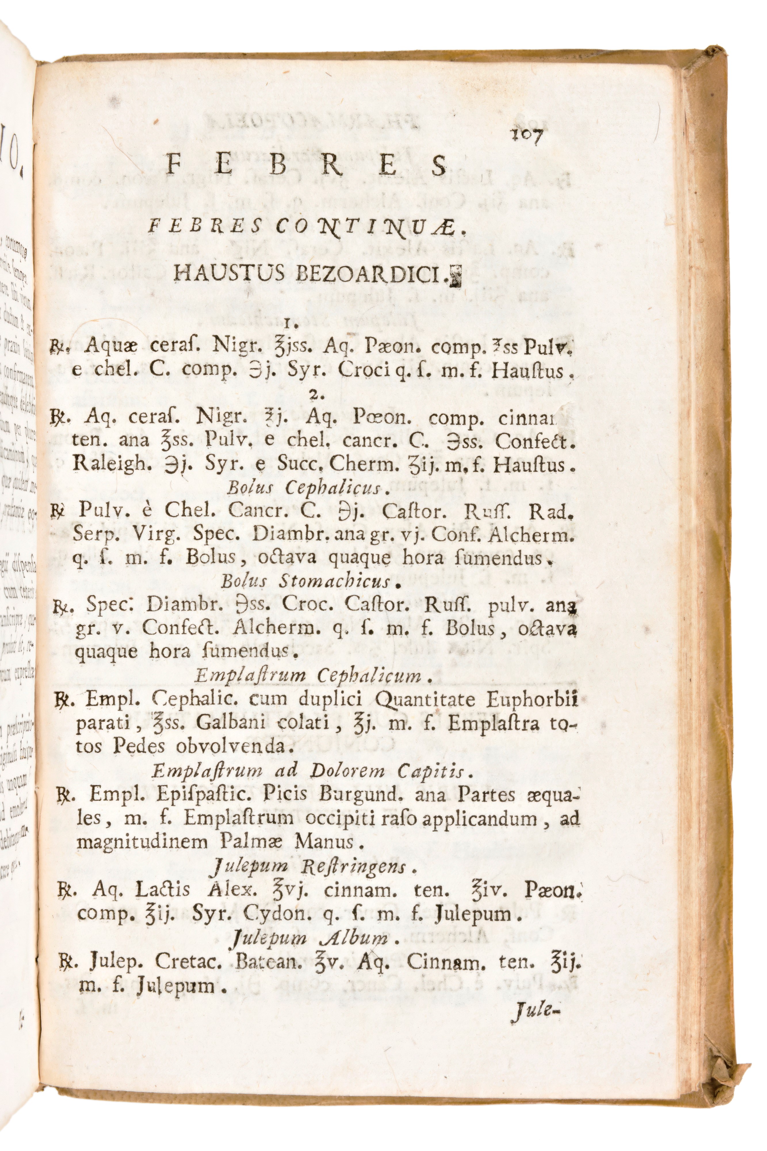 Lotto di 4 opere di medicina e farmacologia. Pharmacopoeia Collegii regalis medicorum Londinensis...
