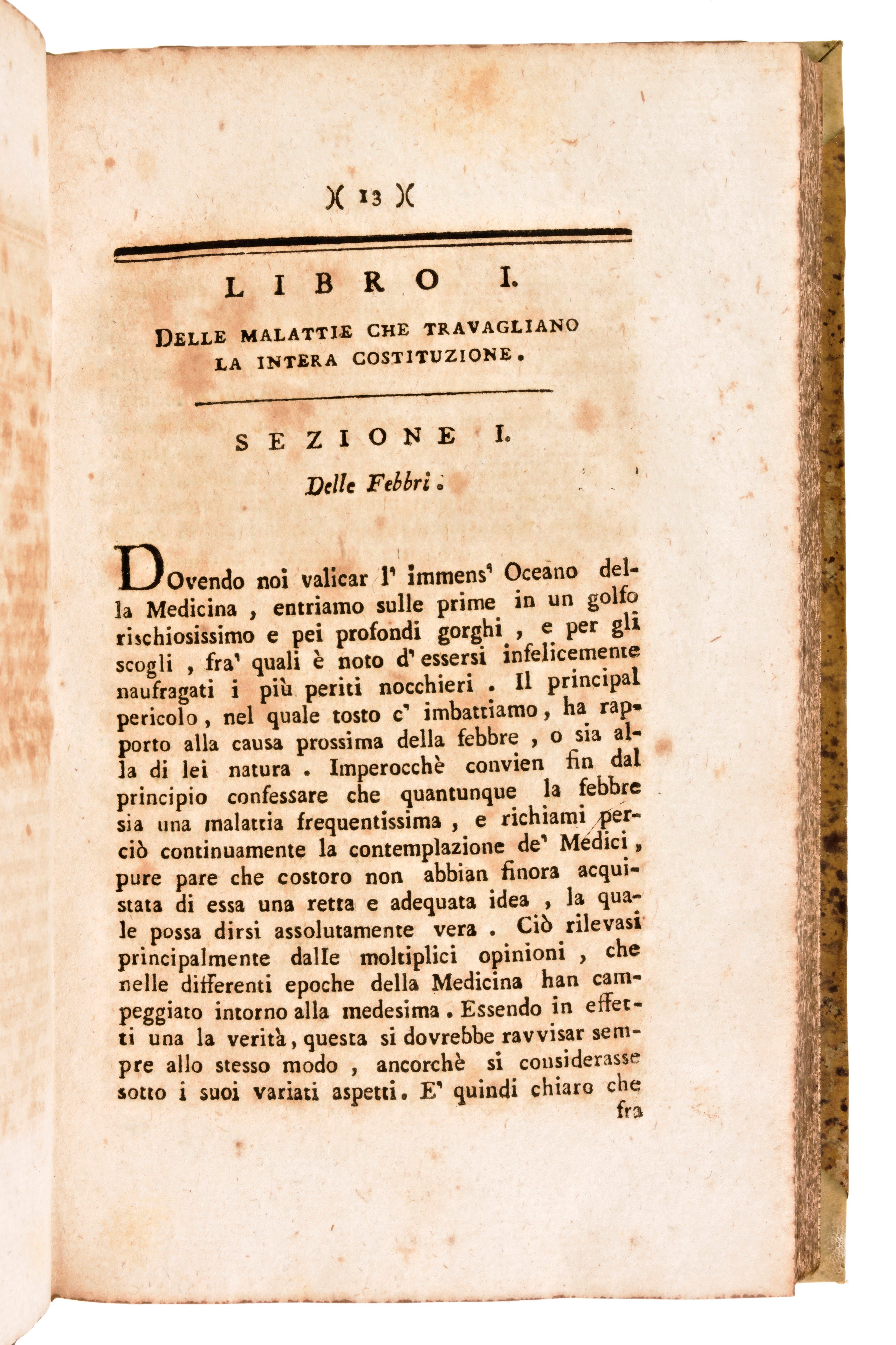 Lotto di 2 Opere Medicina (in 4 Volumi) : Andria, Niccolò : Istituzioni di Medicina Pratica Tomo ...
