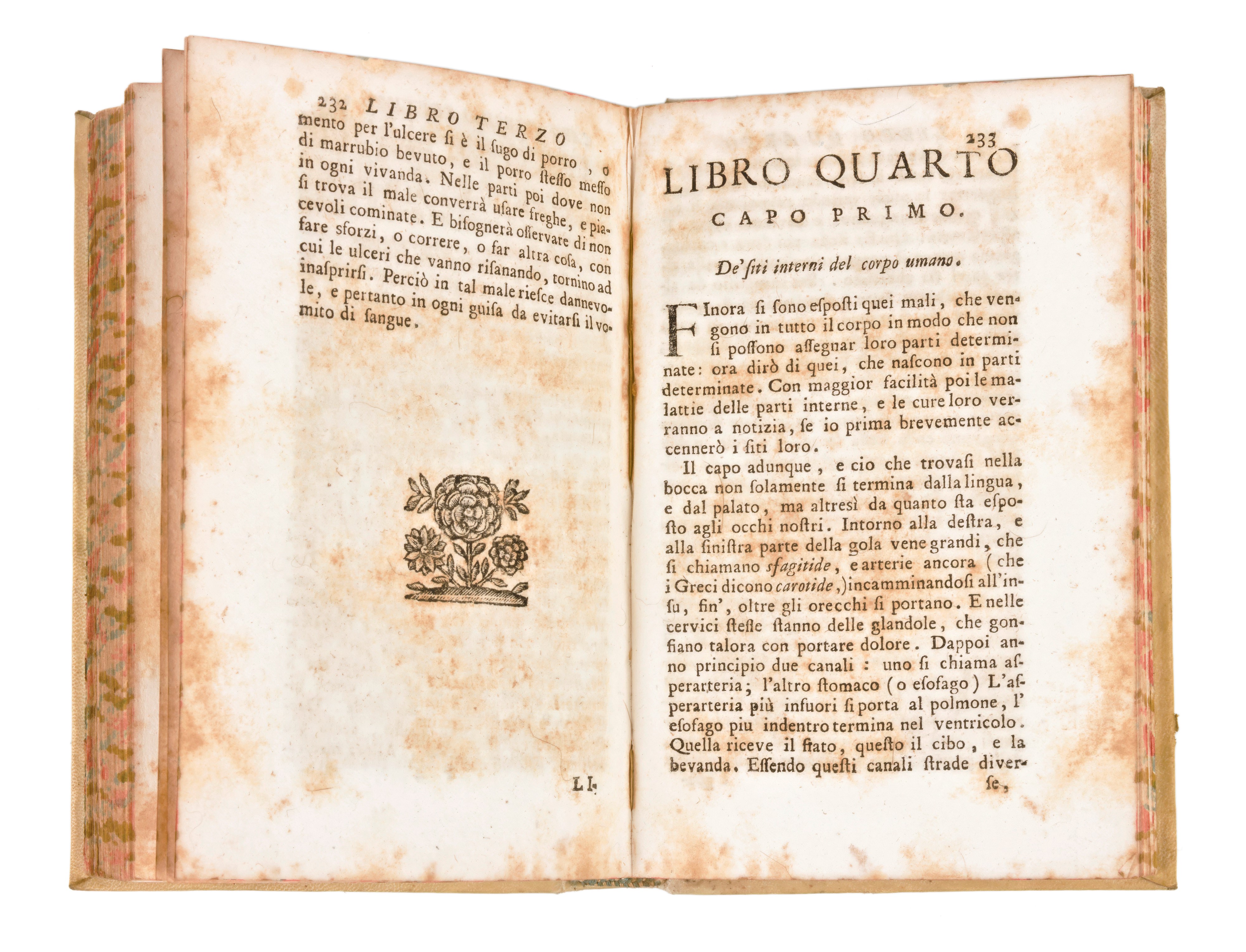 Lotto di 2 Opere Medicina (in 4 Volumi) : Andria, Niccolò : Istituzioni di Medicina Pratica Tomo ...