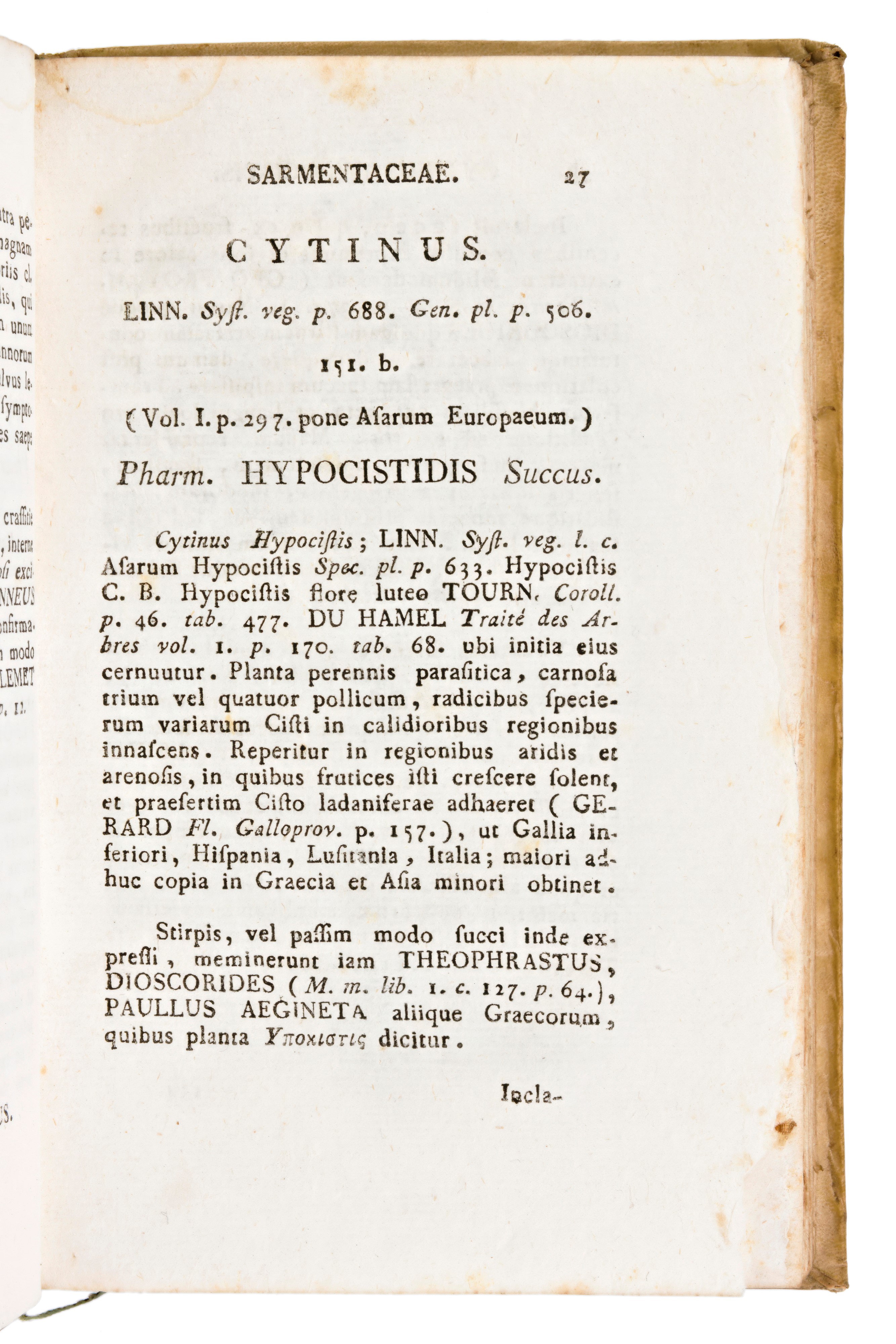[medicina/farmacopea] Murray, Johan Anders : Apparatus Medicaminum Tam Simplicium. Prima Edizione...