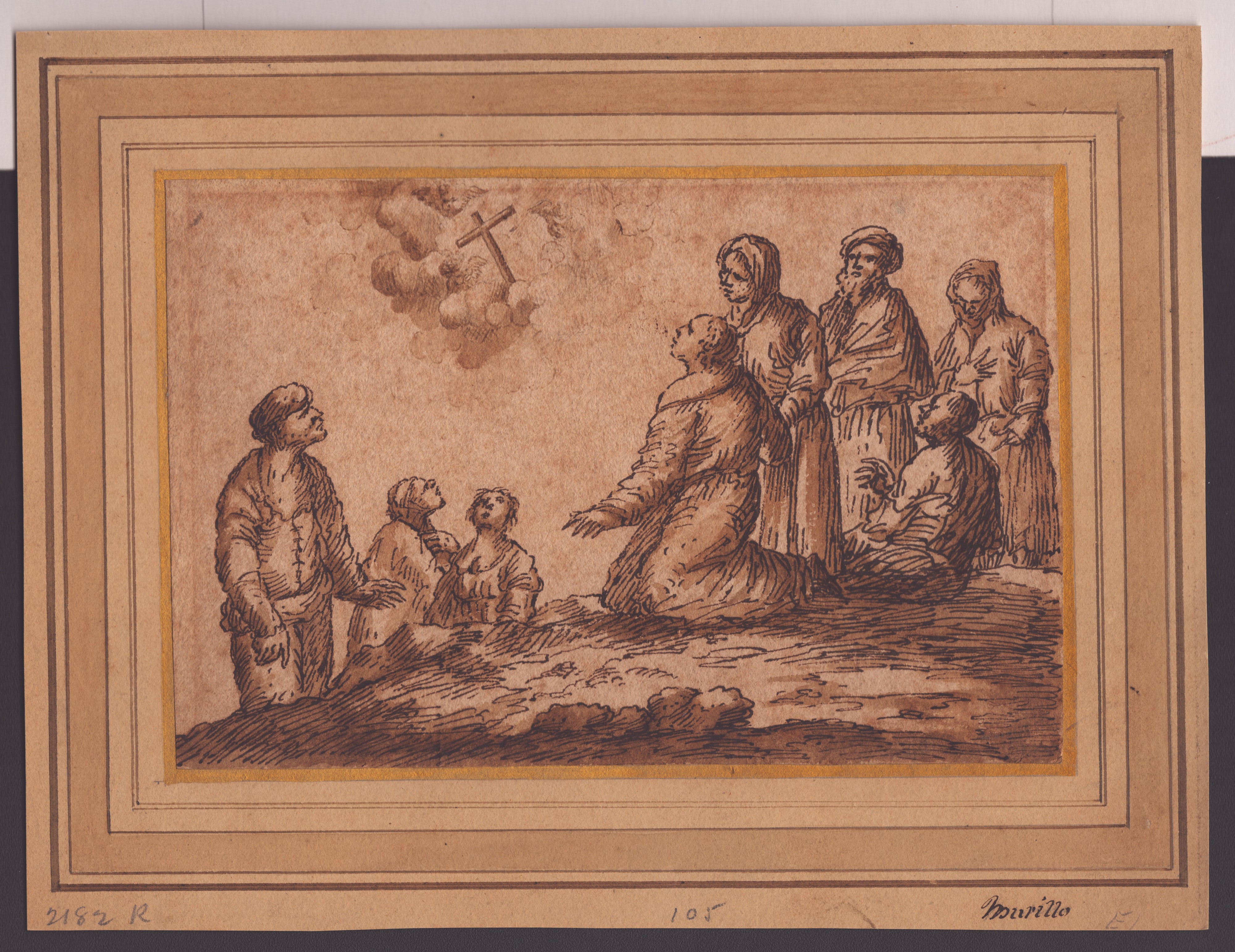 Bartolomé Esteban Murillo - Apparizione della Croce