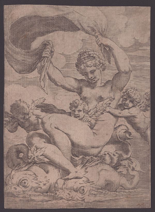 Agostino Carracci - Venus or Galatea