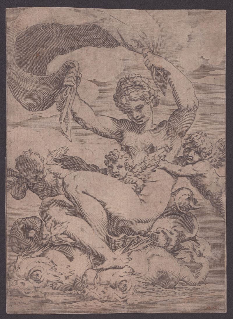 Agostino Carracci - Venere o Galatea