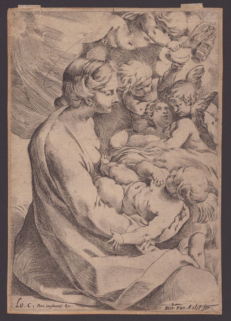 Ludovico Carracci - Madonna con Bambino e gli Angeli