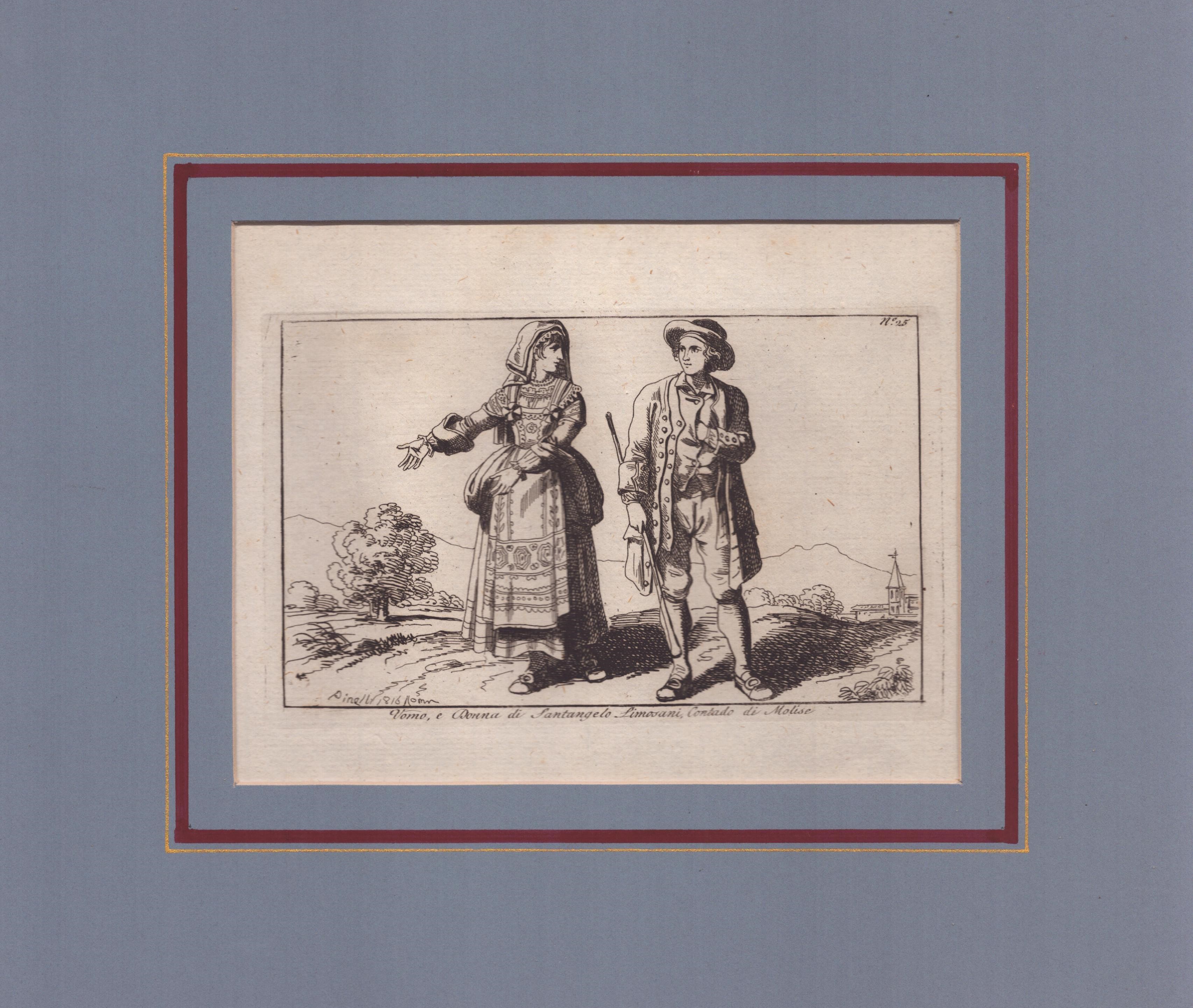 Bartolomeo Pinelli - Venditore di Torroni, in Napoli | Venditore di Sorbetti, in Napoli | Acquajo...