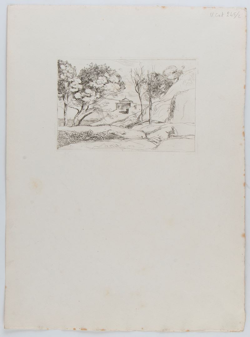 Jean-baptiste Camille Corot (1796-1875) - Souvenir De Toscane