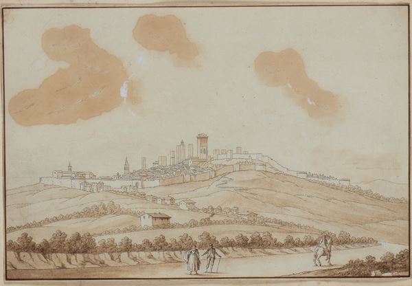 View of San Gimignano