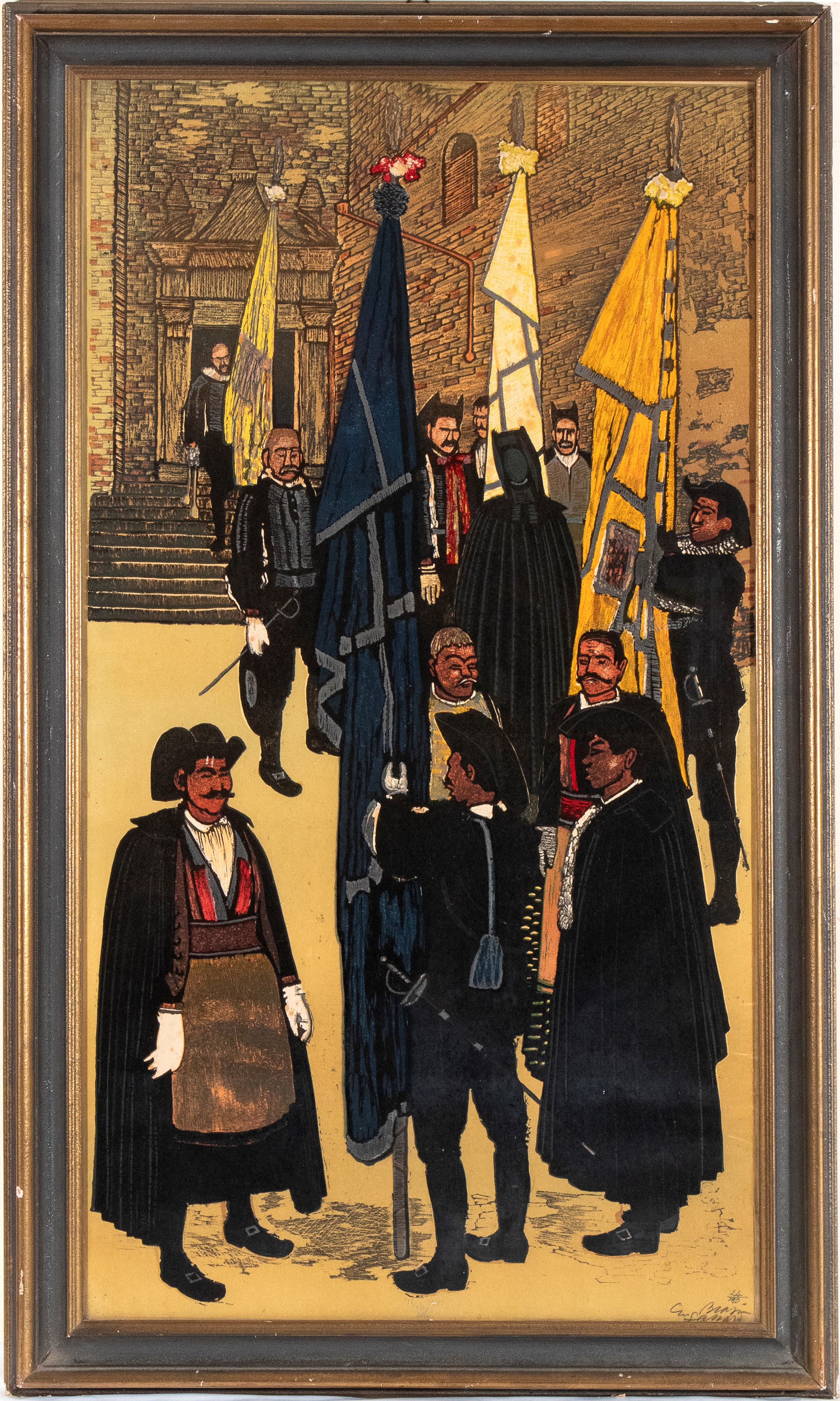 Personaggi in costumi sardi