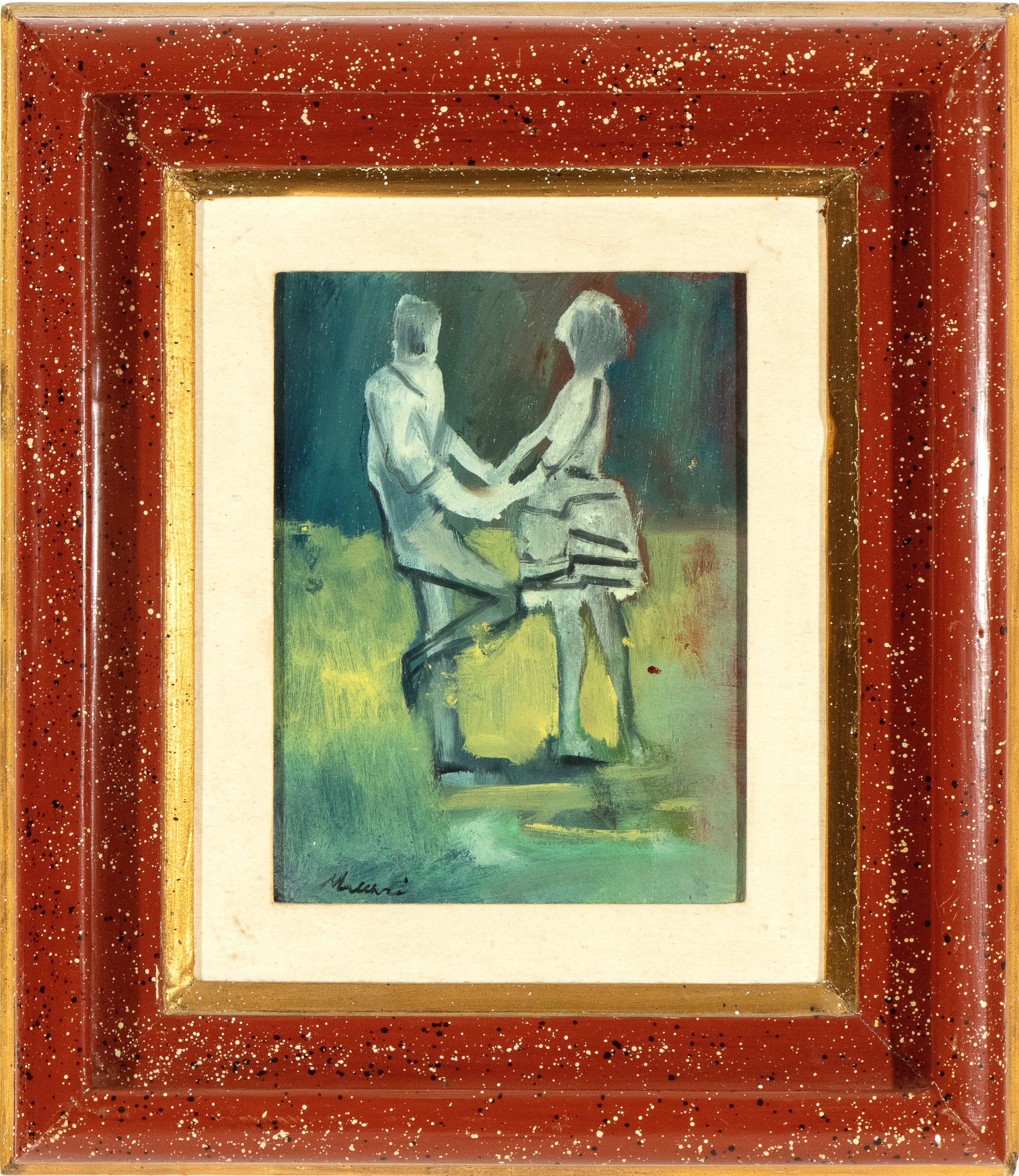 Mino Maccari - Due Figure