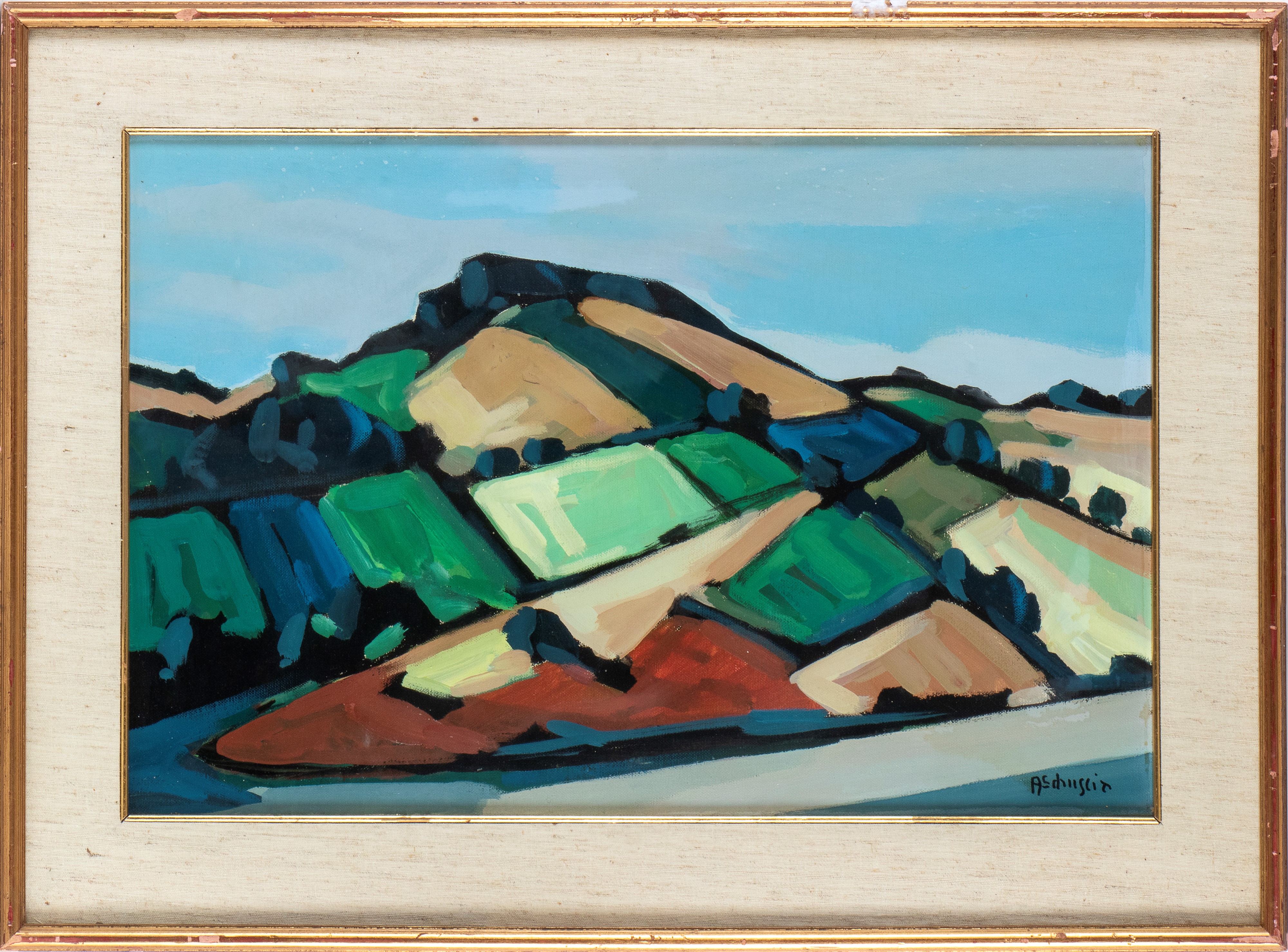 Achille Sdruscia - Paesaggio Collinare