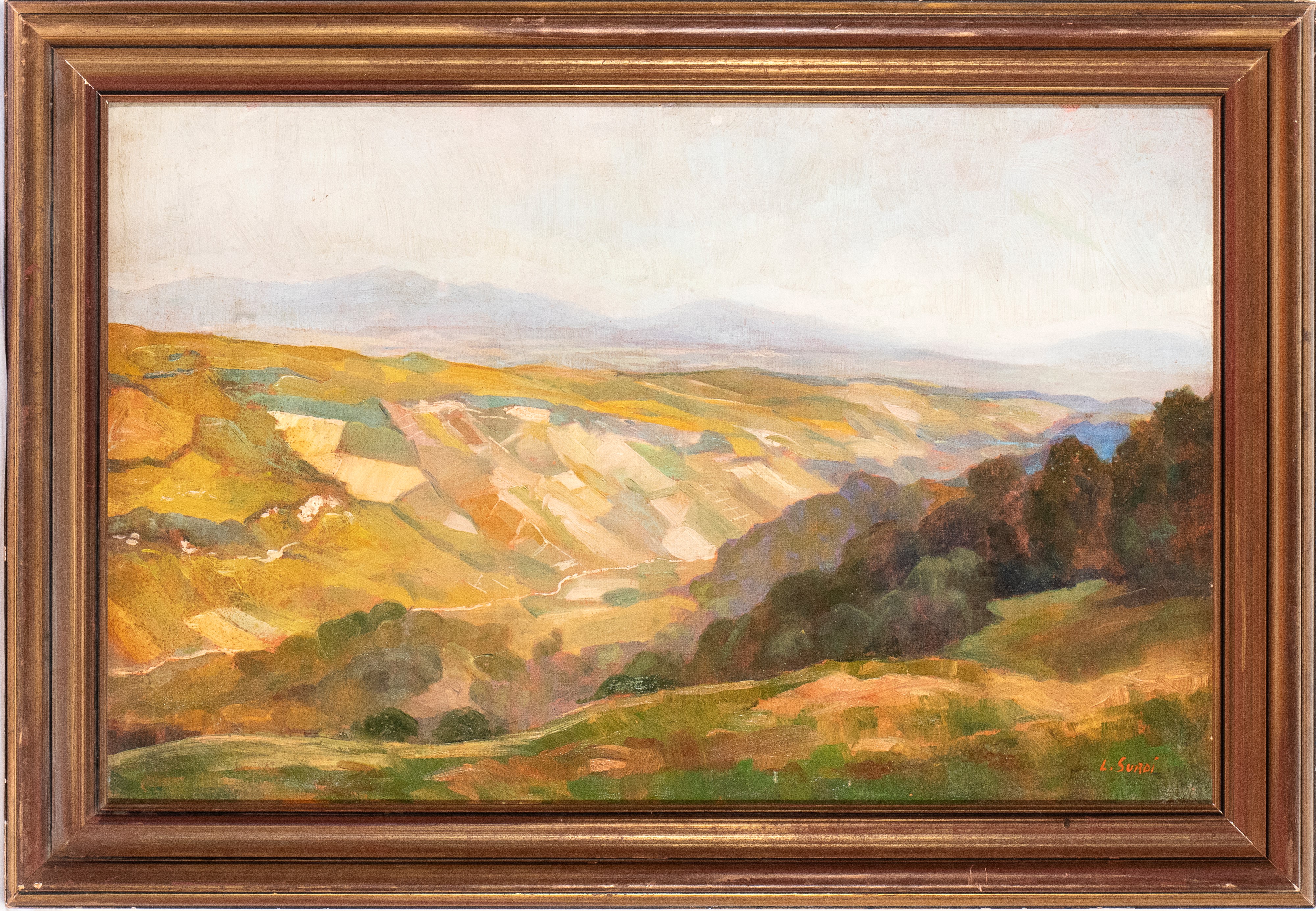 Luigi Surdi - Paesaggio di Campagna