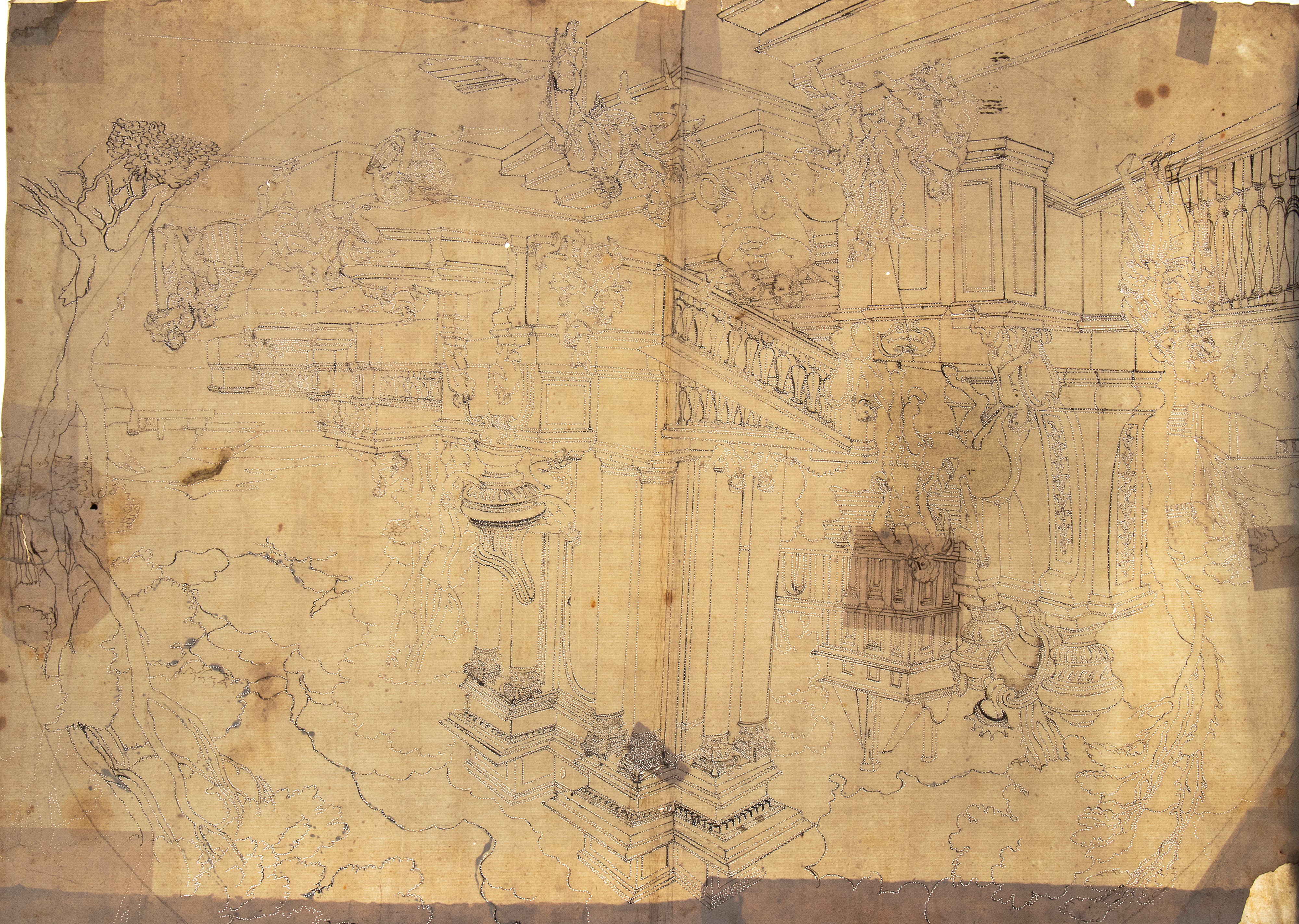 Capriccio Architettonico con Figure