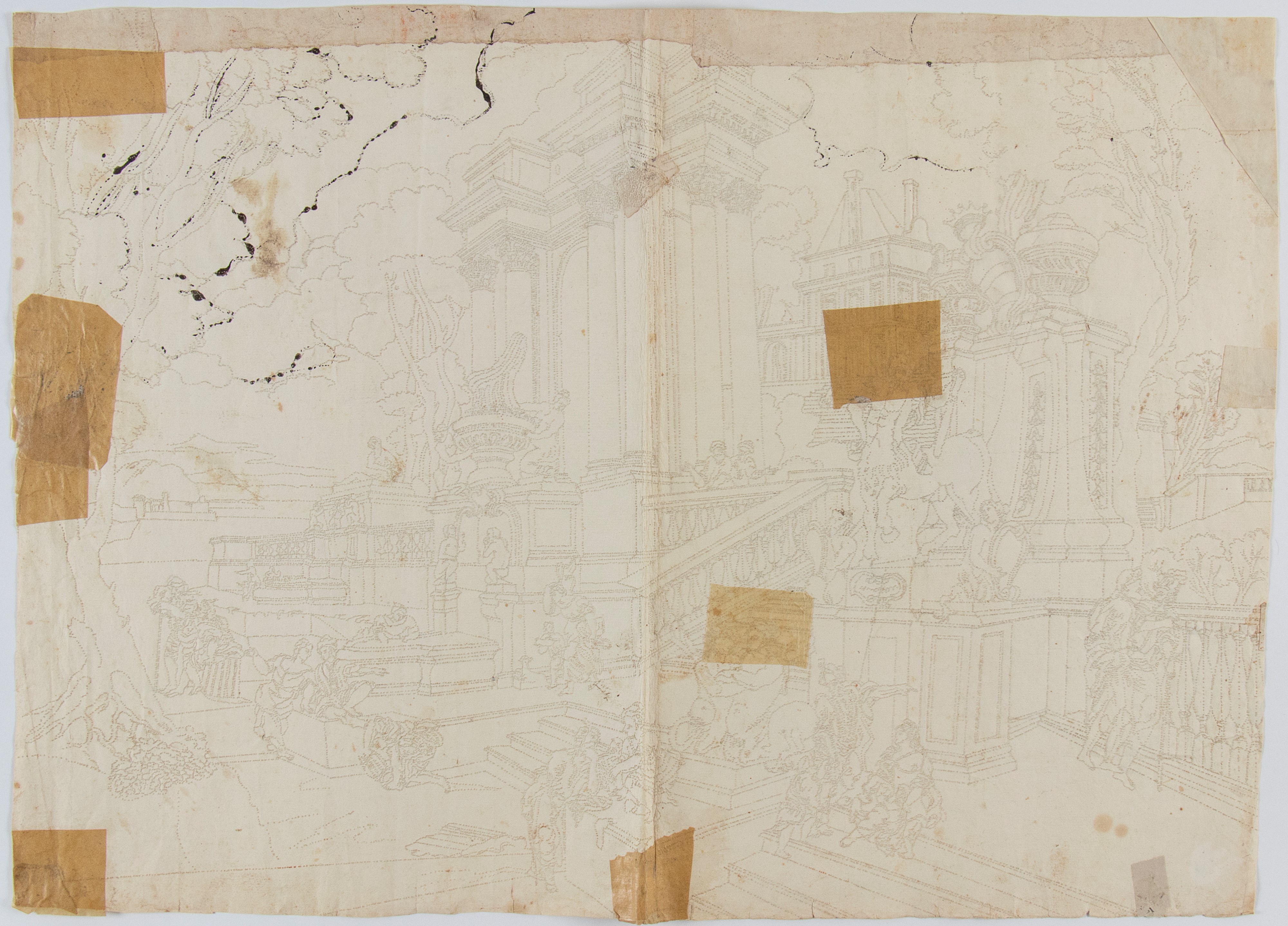 Capriccio Architettonico con Figure