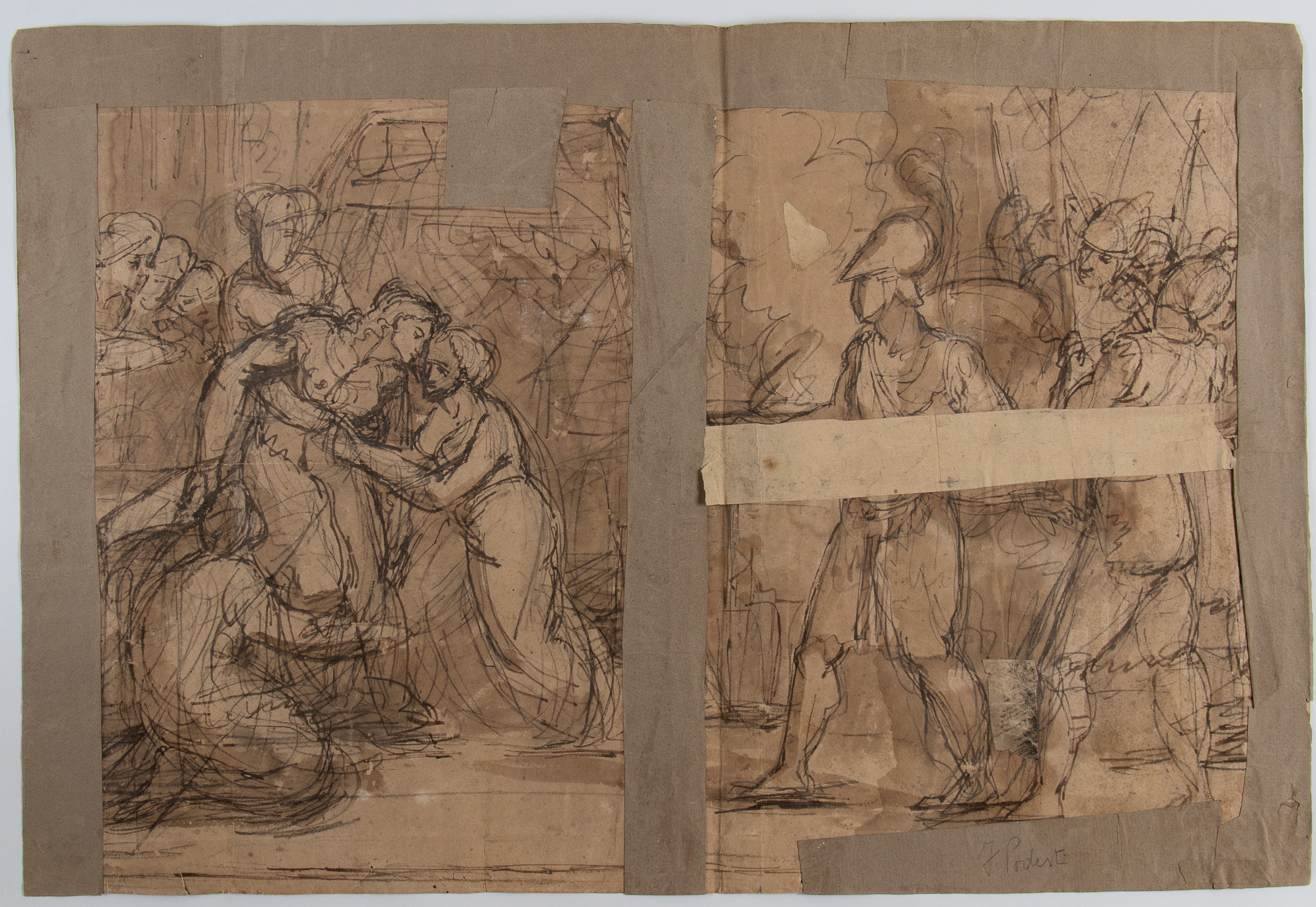 Francesco Podesti - Giuditta Mostra al Popolo la Testa di Oloferne