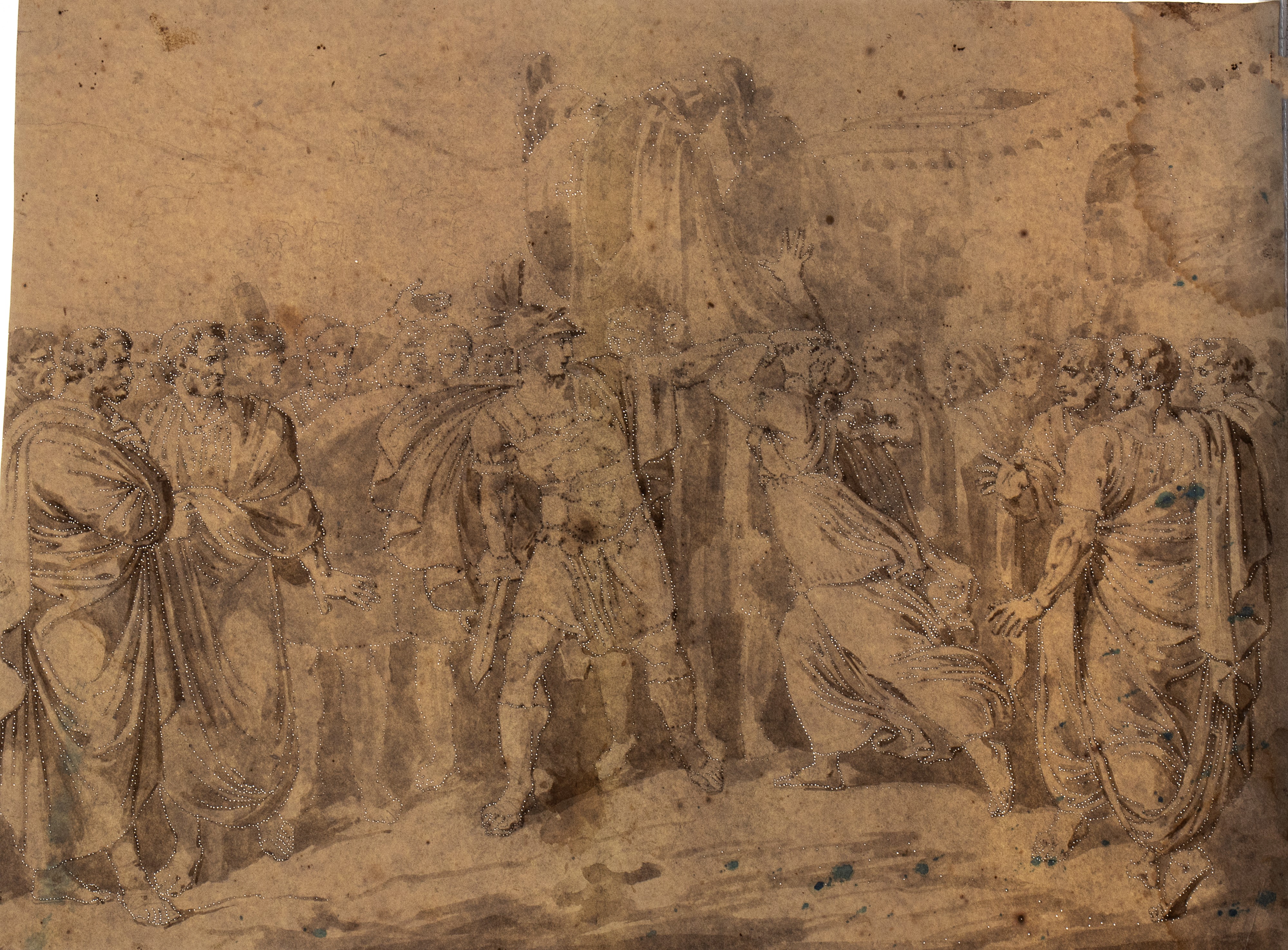 Bartolomeo Pinelli - Orazio di Ritorno Vittorioso dallo Scontro con i Curiazi, Uccide la Sorella