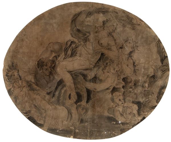 Mythological scene