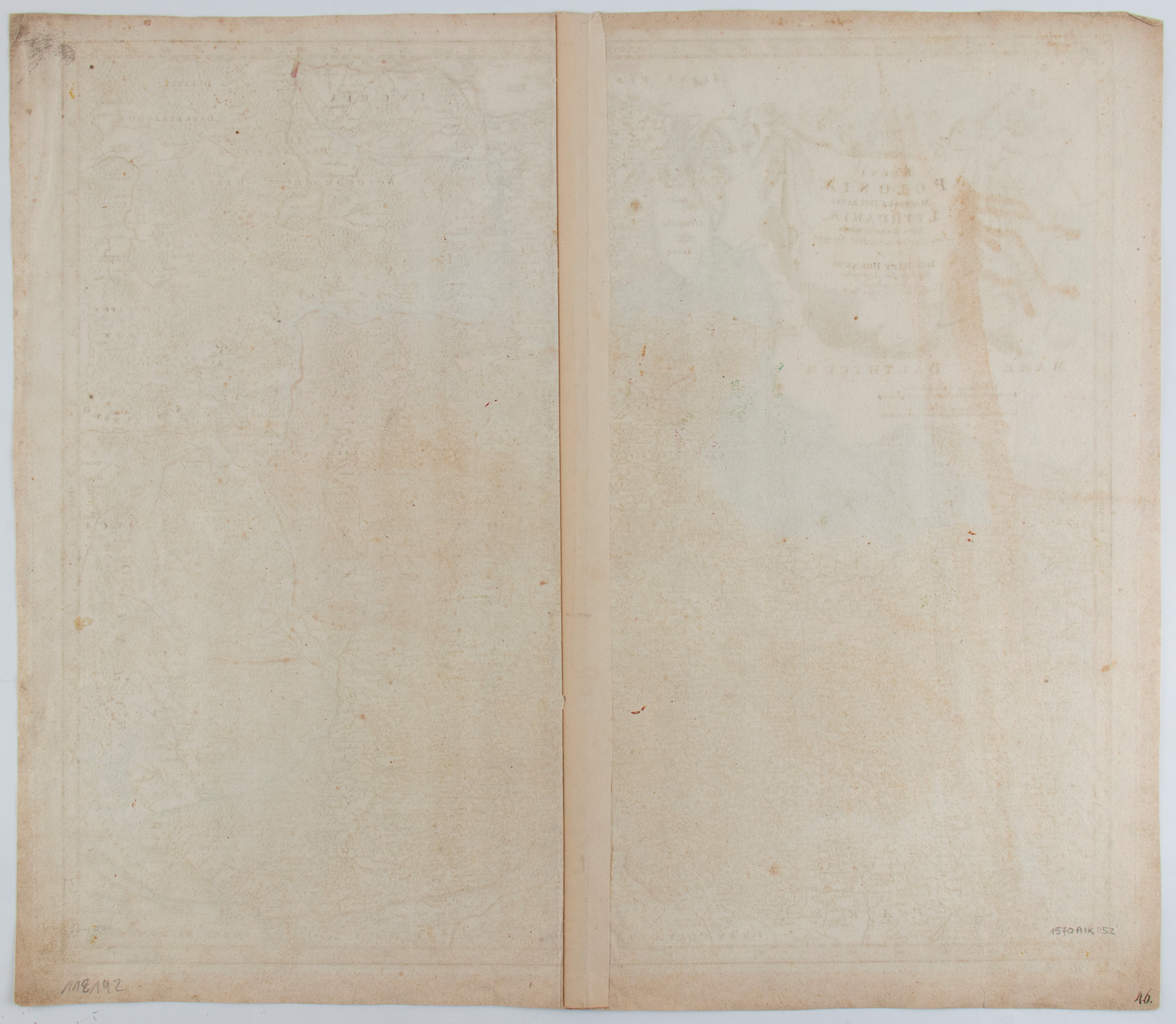 Regni Poloniae Magnique Ducatus Lithuaniae Nova et Exacta Tabula