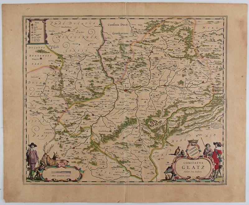 Comitatus Glatz. Authore Jona Sculteto