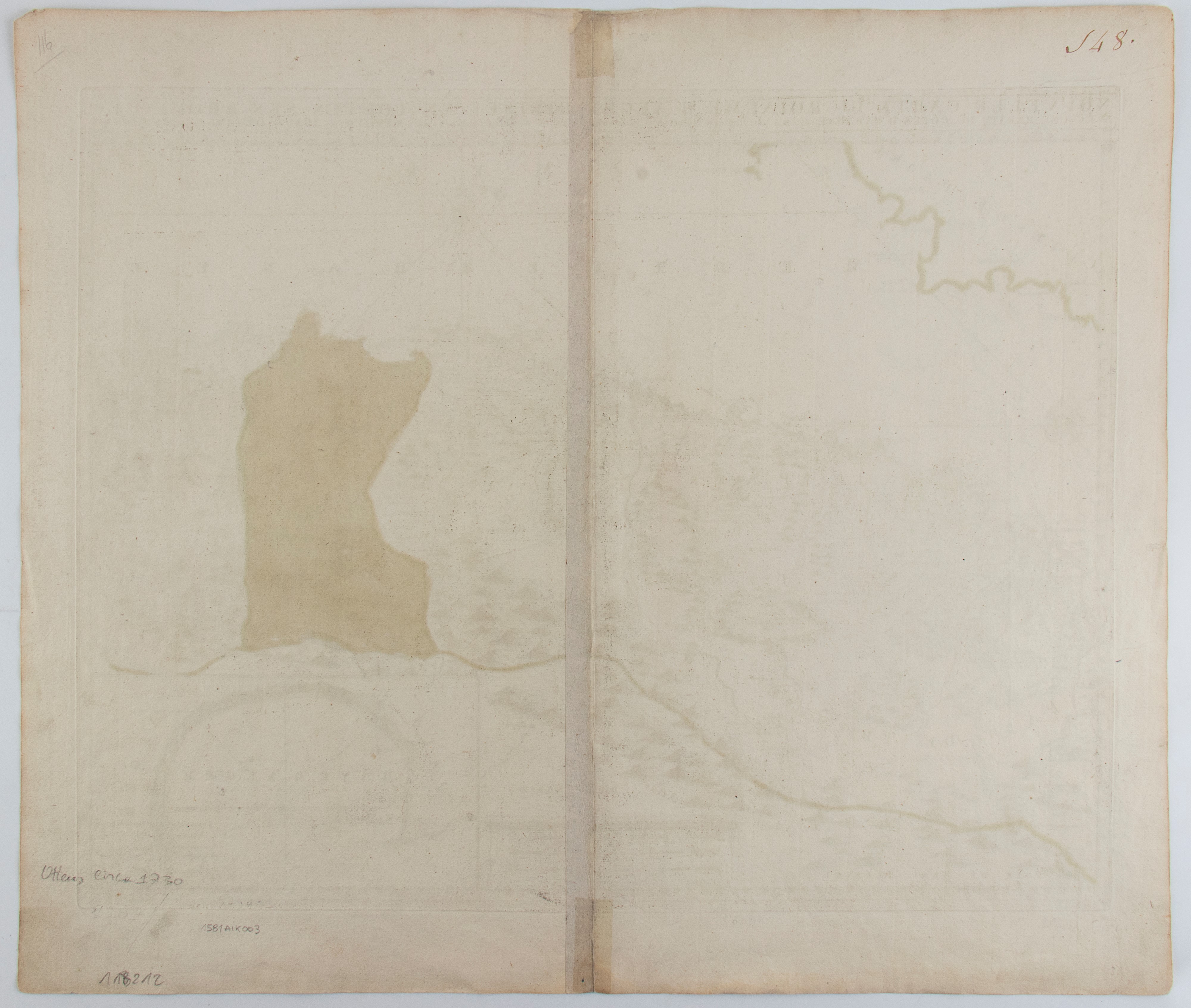 Nouvelle carte du roiaume d'Alger divisée en toutes ses provinces