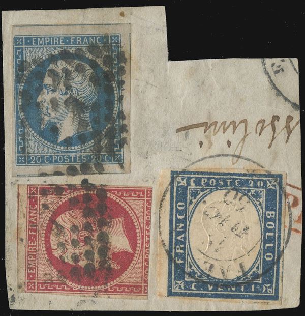 Sardinia - Mixed postage &#39;&#39;A relay&#39;&#39;