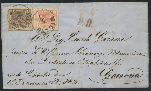 Lombardy Veneto - Postal History  - Auction Stamps and Postal History - Bertolami Fine Art - Casa d'Aste