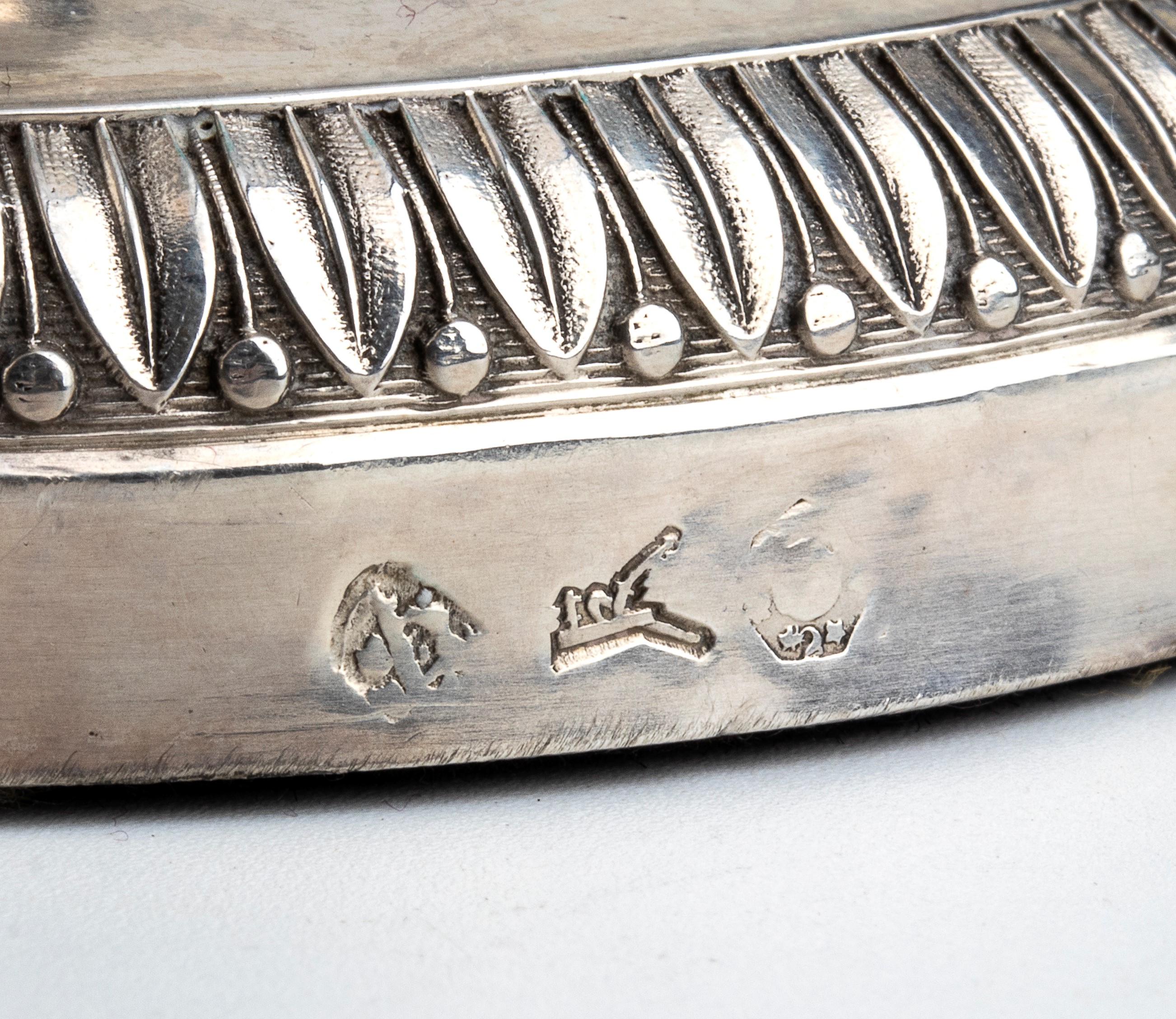 Panizza Tommaso - Coppia di candelieri italiani in argento