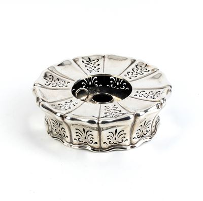 Robert Hennell II, Scaldino vittoriano inglese in argento 925/1000