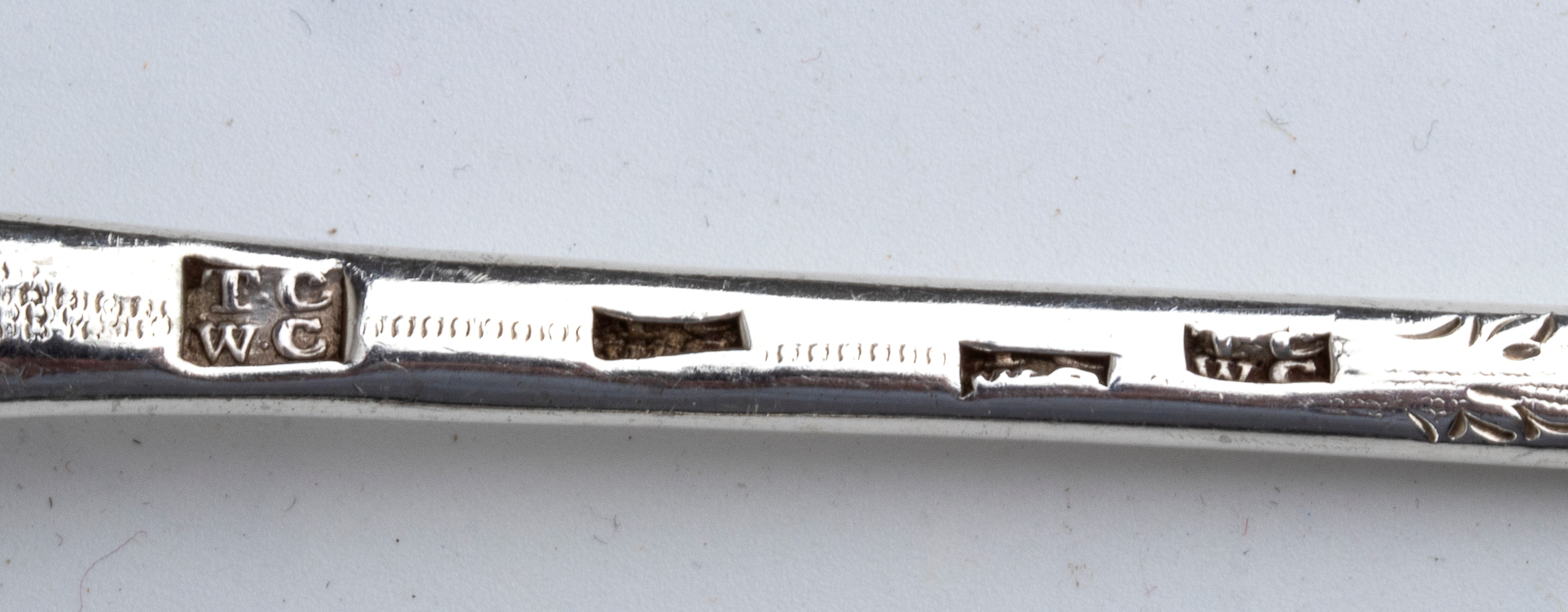 Gruppo di 14 posate continentali in argento 925‰, XVIII–XX secolo