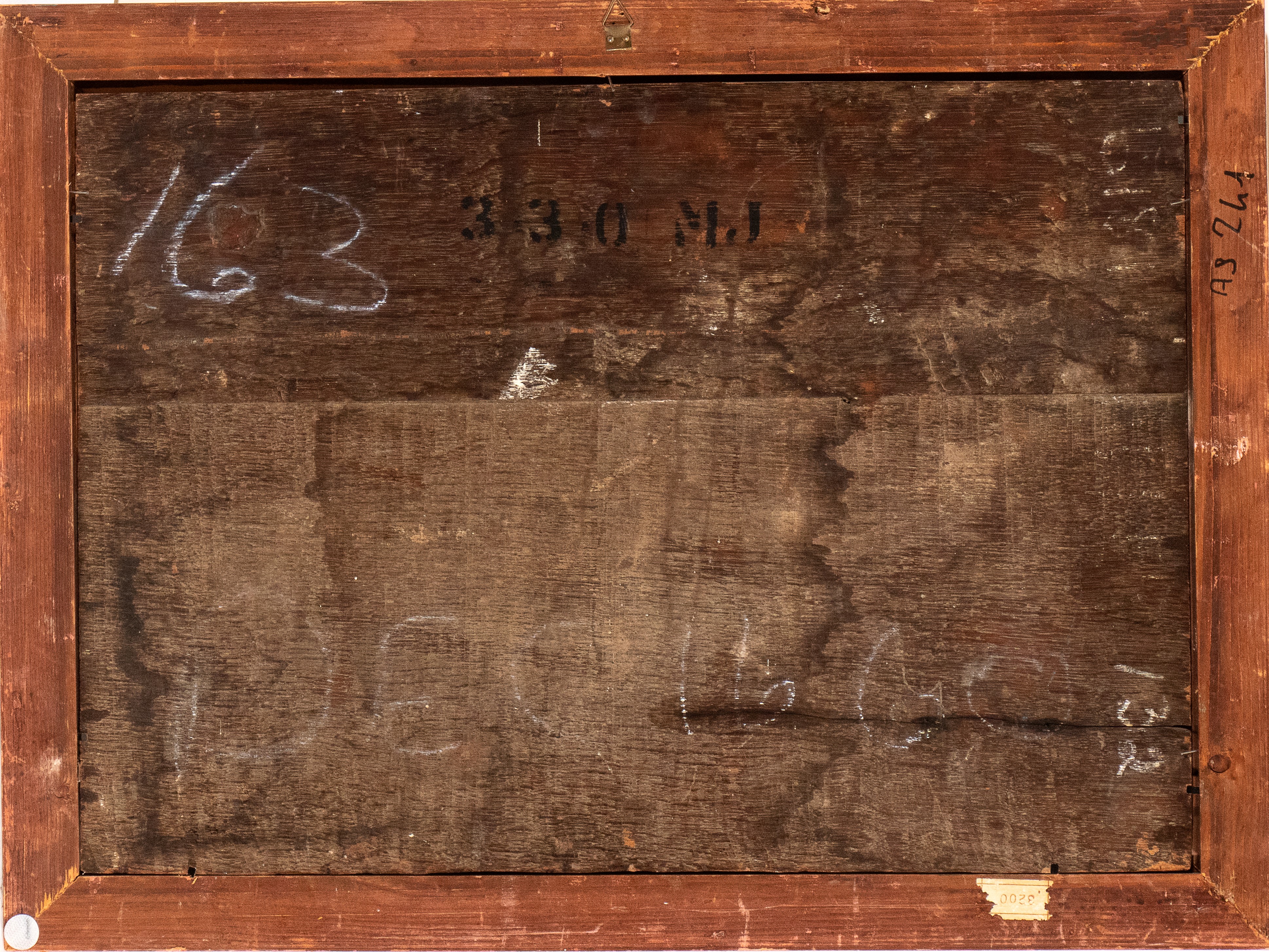 Paesaggio con arco di roccia, pastori e gregge