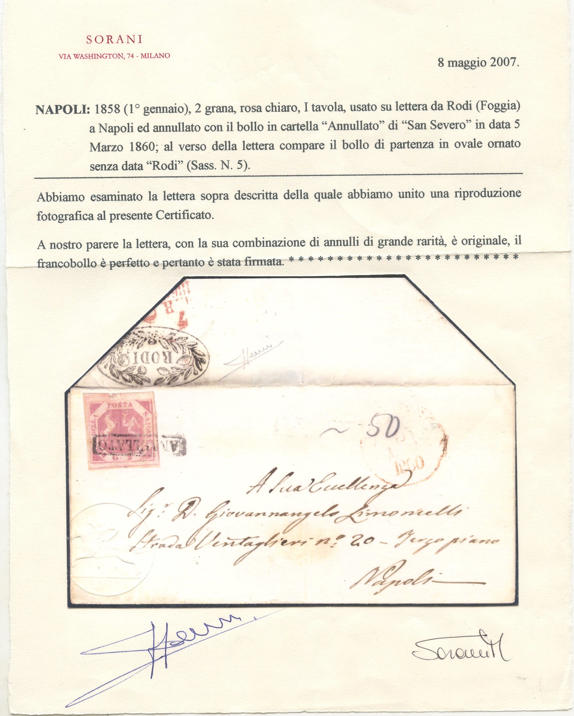 Napoli/annullamenti - Rodi in Ovale