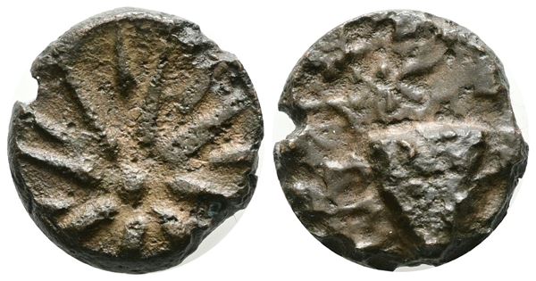 Tessera/Token Medievale in piombo. Pb. 6,54gr. Ex Asta LAC