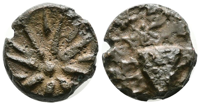 Varie. Tessera/token Medievale in Piombo. Pb. 6,54gr. Ex Asta Lac