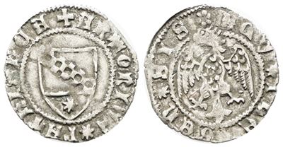 Aquileia. Antonio II Panciera (1402-1411). Denaro. Bernardi 67. Ag; 0,70gr.