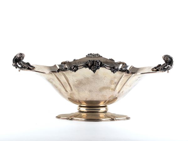 Italian solid silver centrepiece