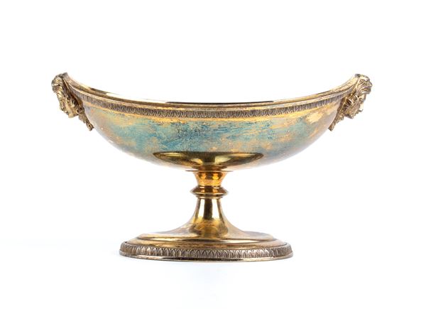 Italian gilded silver cup