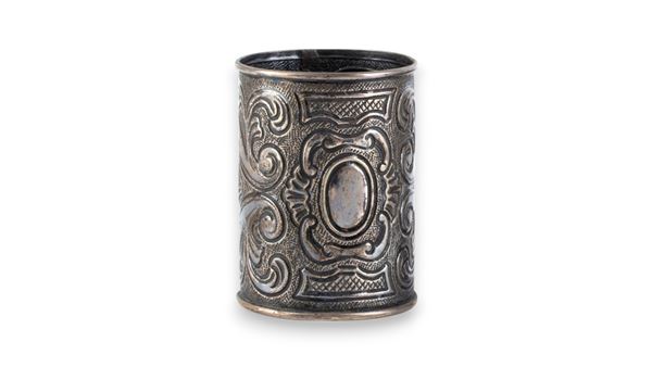 Solid silver cup