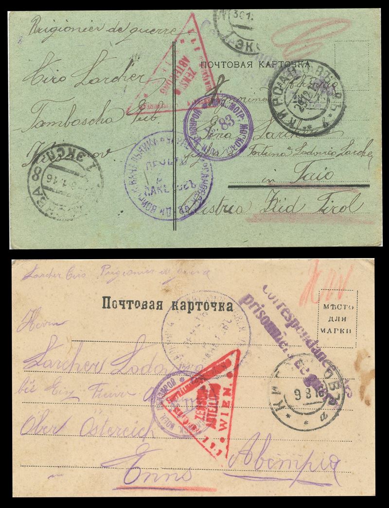 Storia Postale - Prigionieri di Guerra