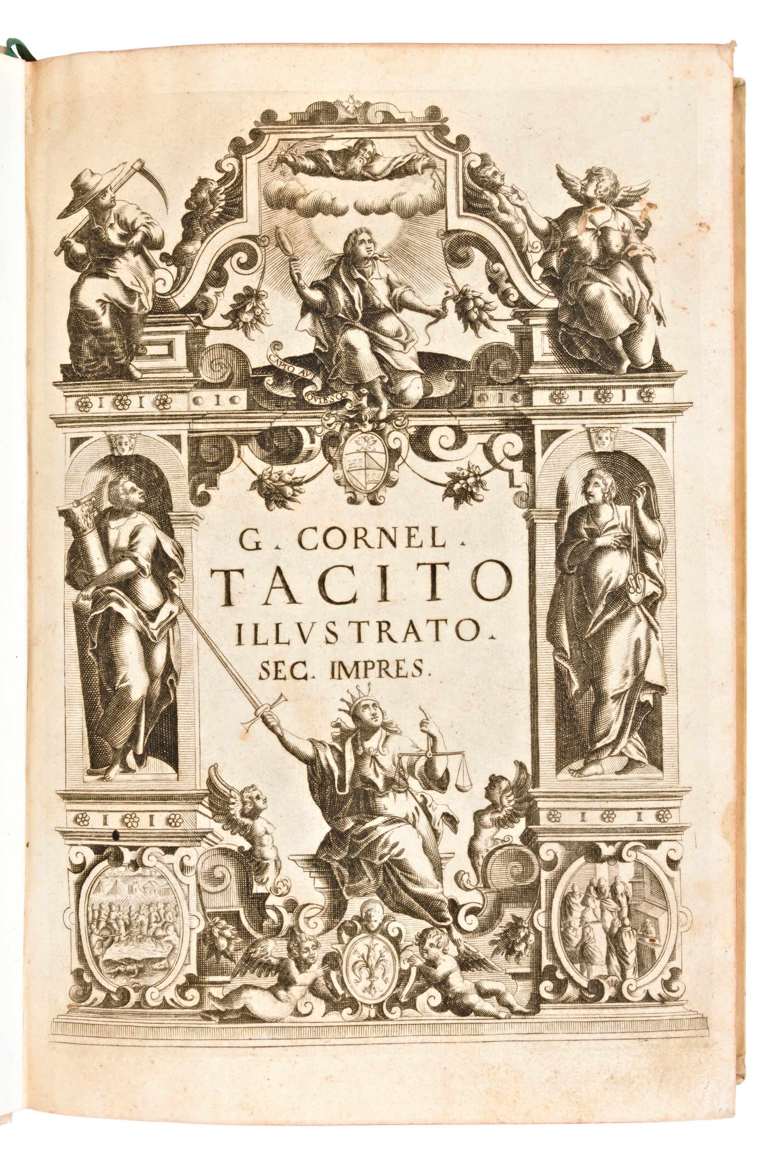 [storia] Alamos De Barrientos, Baltasar : Opere di G. Cornelio Tacito. Annali, Historie, Costumi ...