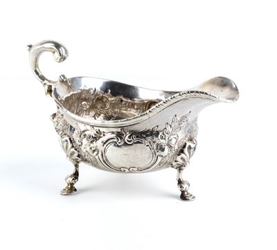 Salsiera georgiana in argento, Londra, metà XVIII secolo