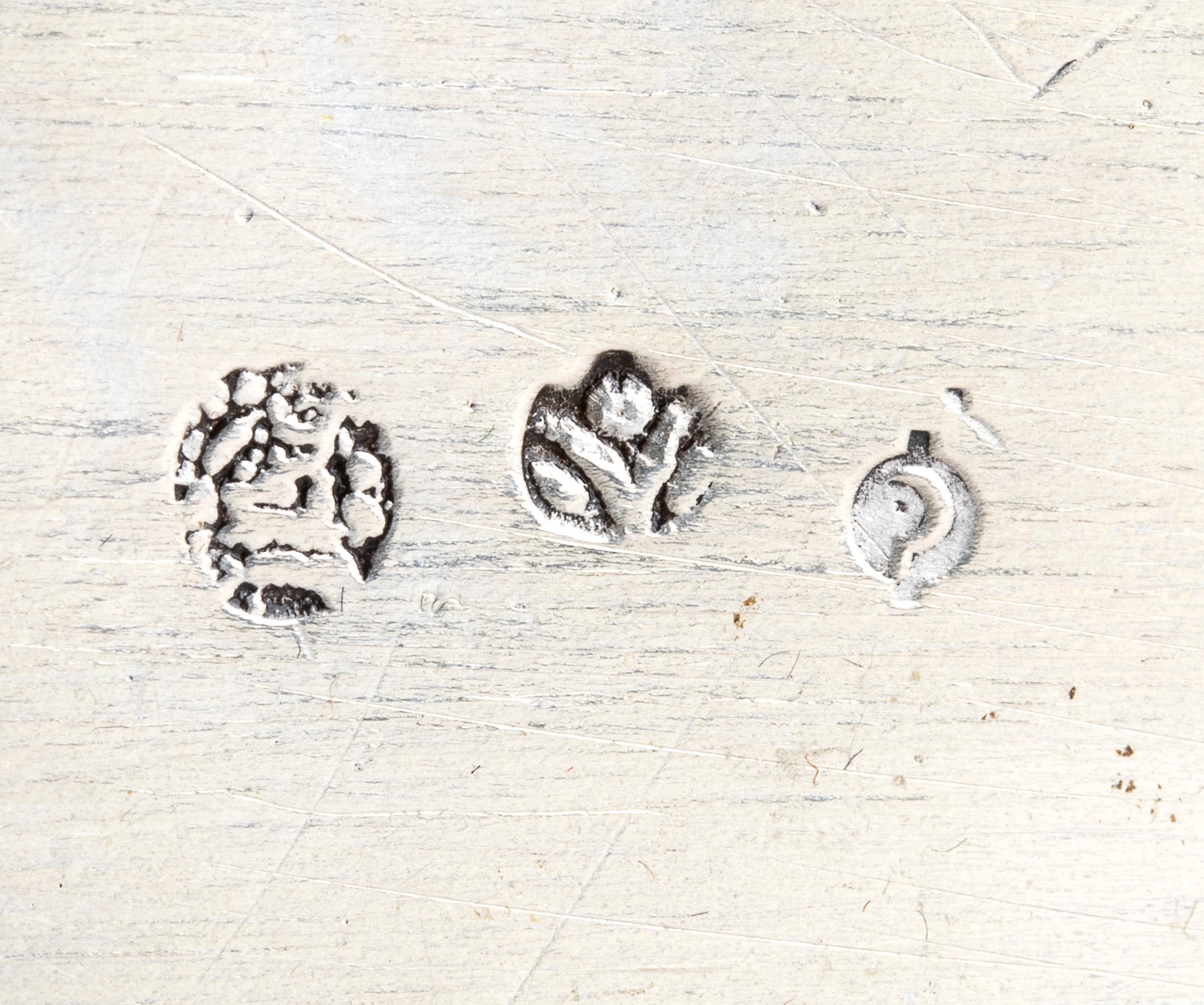 Argenteria tedesca del XIX secolo, Lotto di tre scatole in argento 800/1000