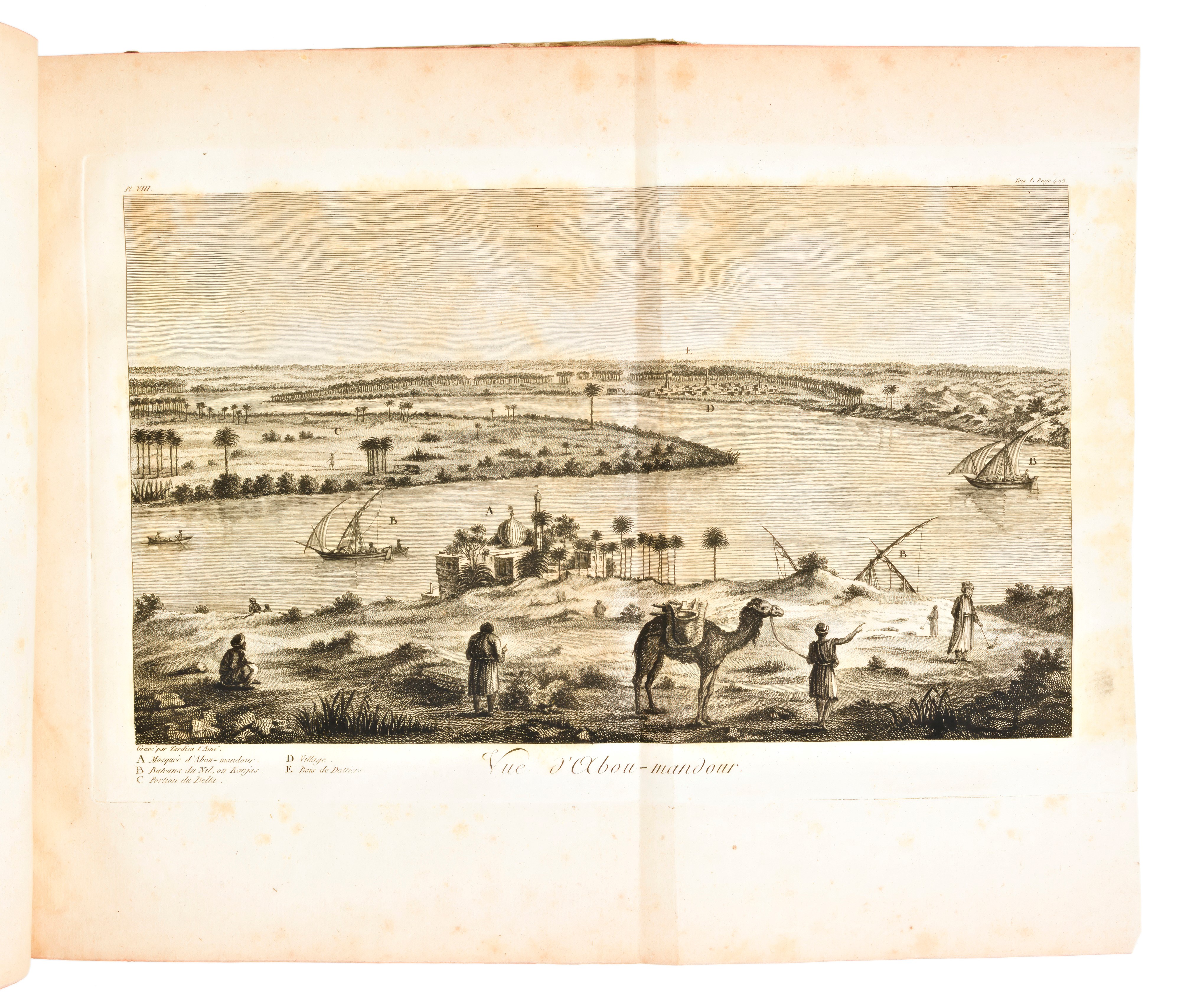 [viaggi/egitto] C.s. Sonnini: Voyage Dans la Haute Et Basse Egypte, ... a Paris, Chez F. Buisson ...