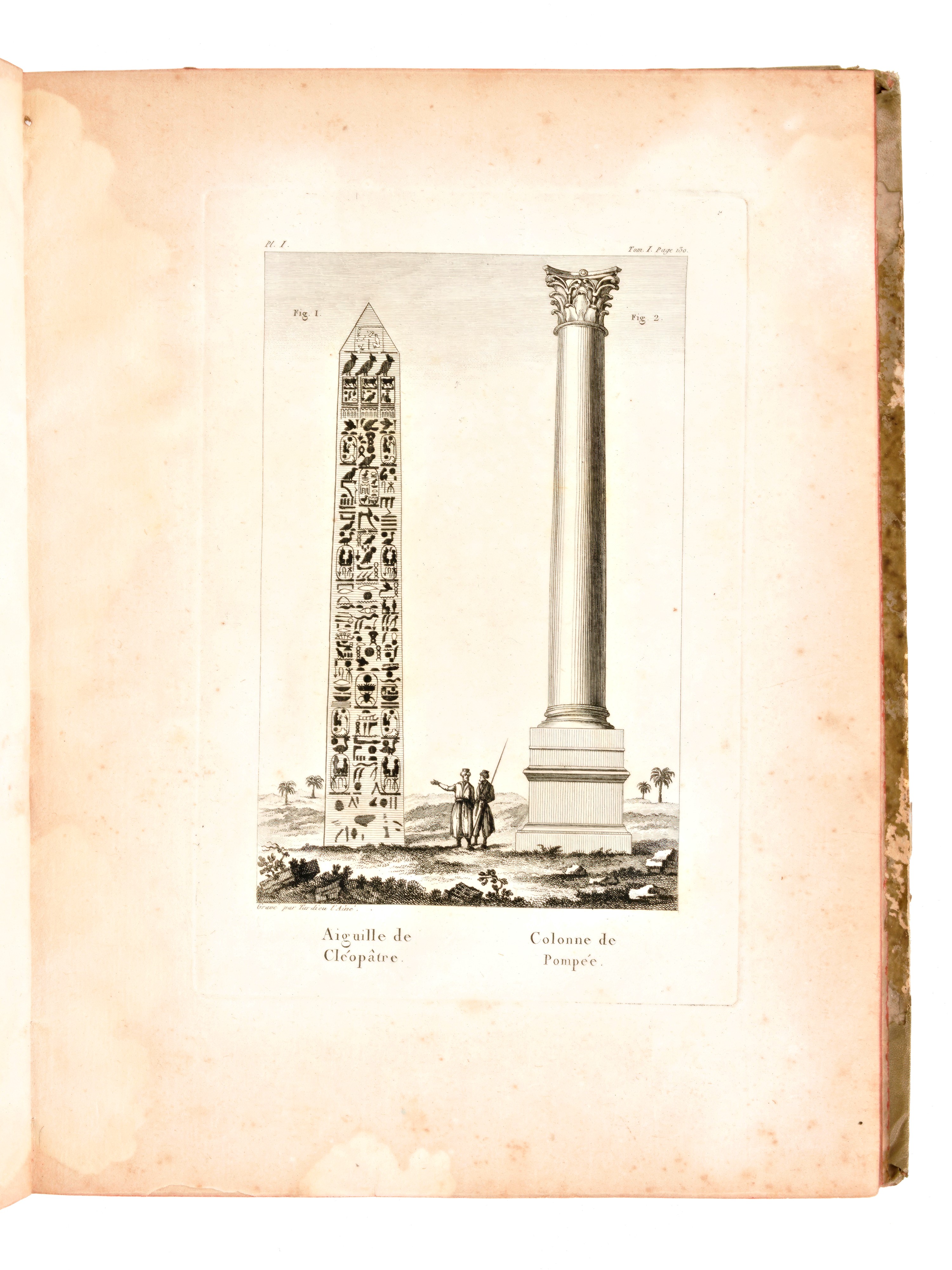 [viaggi/egitto] C.s. Sonnini: Voyage Dans la Haute Et Basse Egypte, ... a Paris, Chez F. Buisson ...