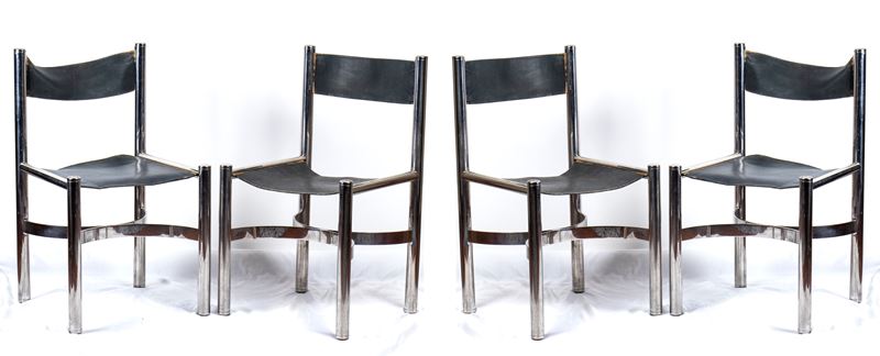 Set di 4 Sedie Dada Industrial