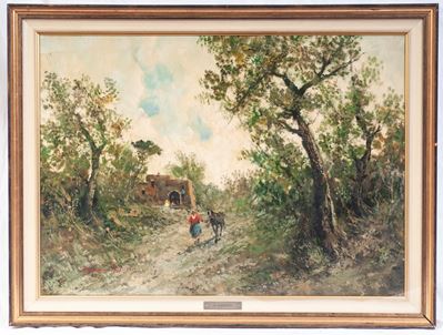 Paesaggio con Viandante