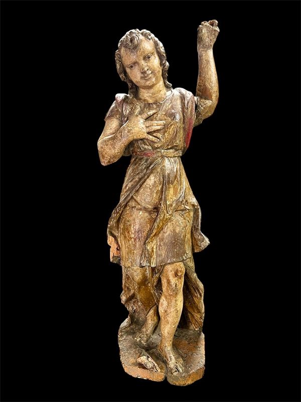 Italian wooden sculpture