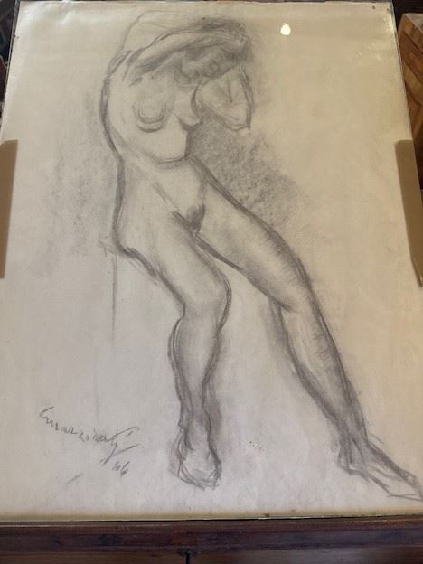 Renato Marino Mazzacurati - Nudo Femminile
