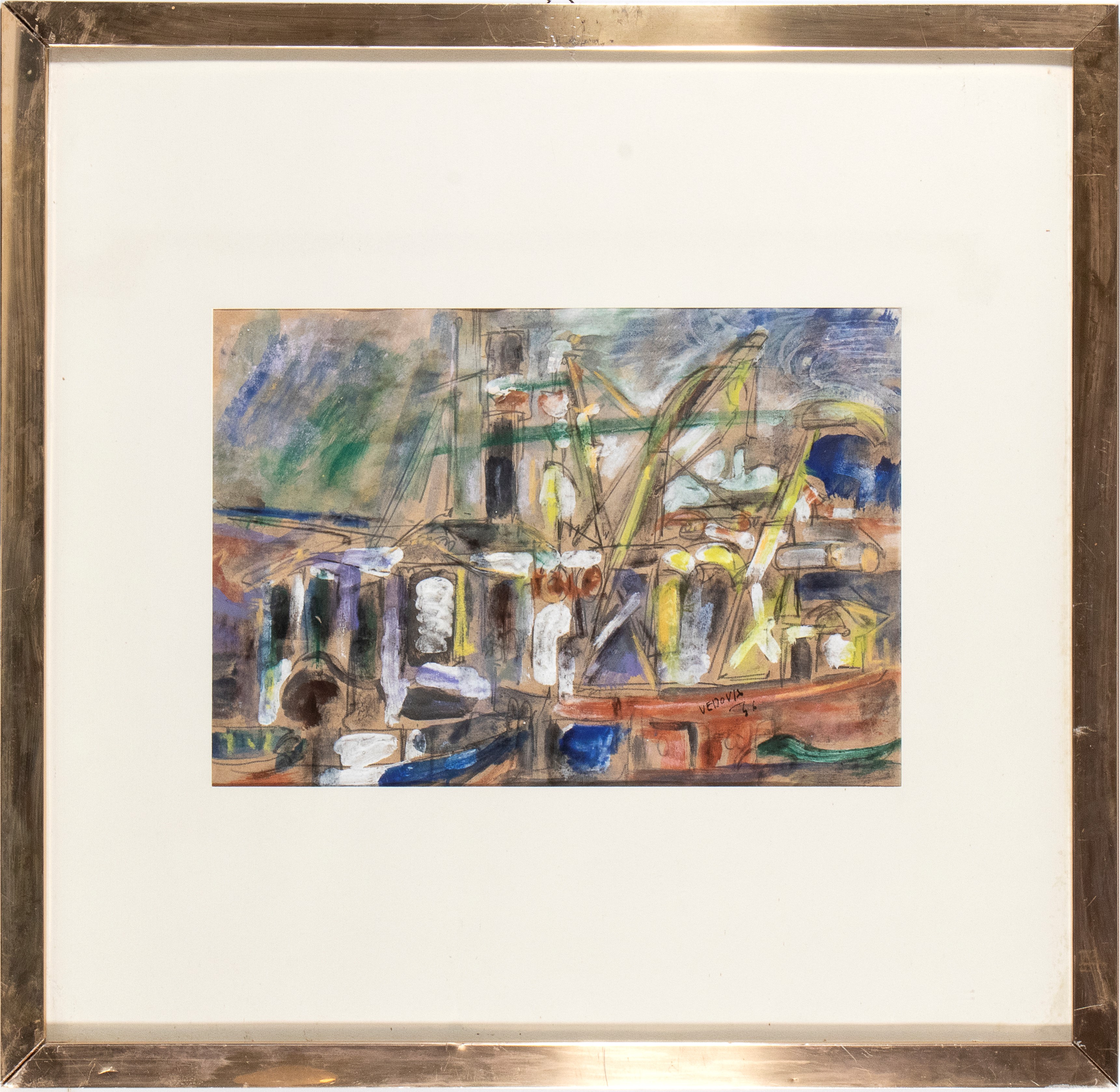 Emilio Vedova - Paesaggio Veneziano