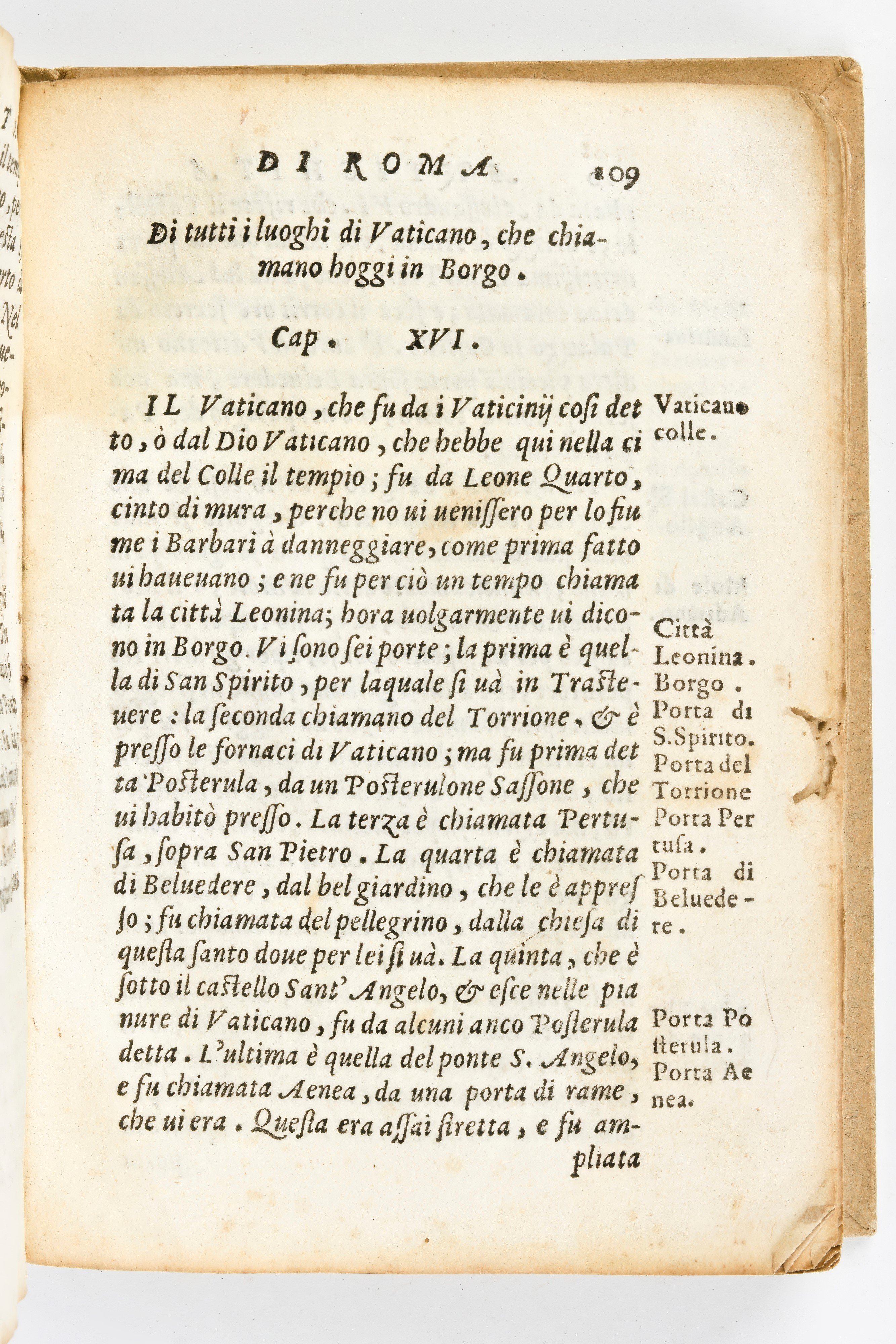 [roma] Mauro, Lucio: le Antichità della Città di Roma. in Venetia, Giordano Ziletti, 1562
