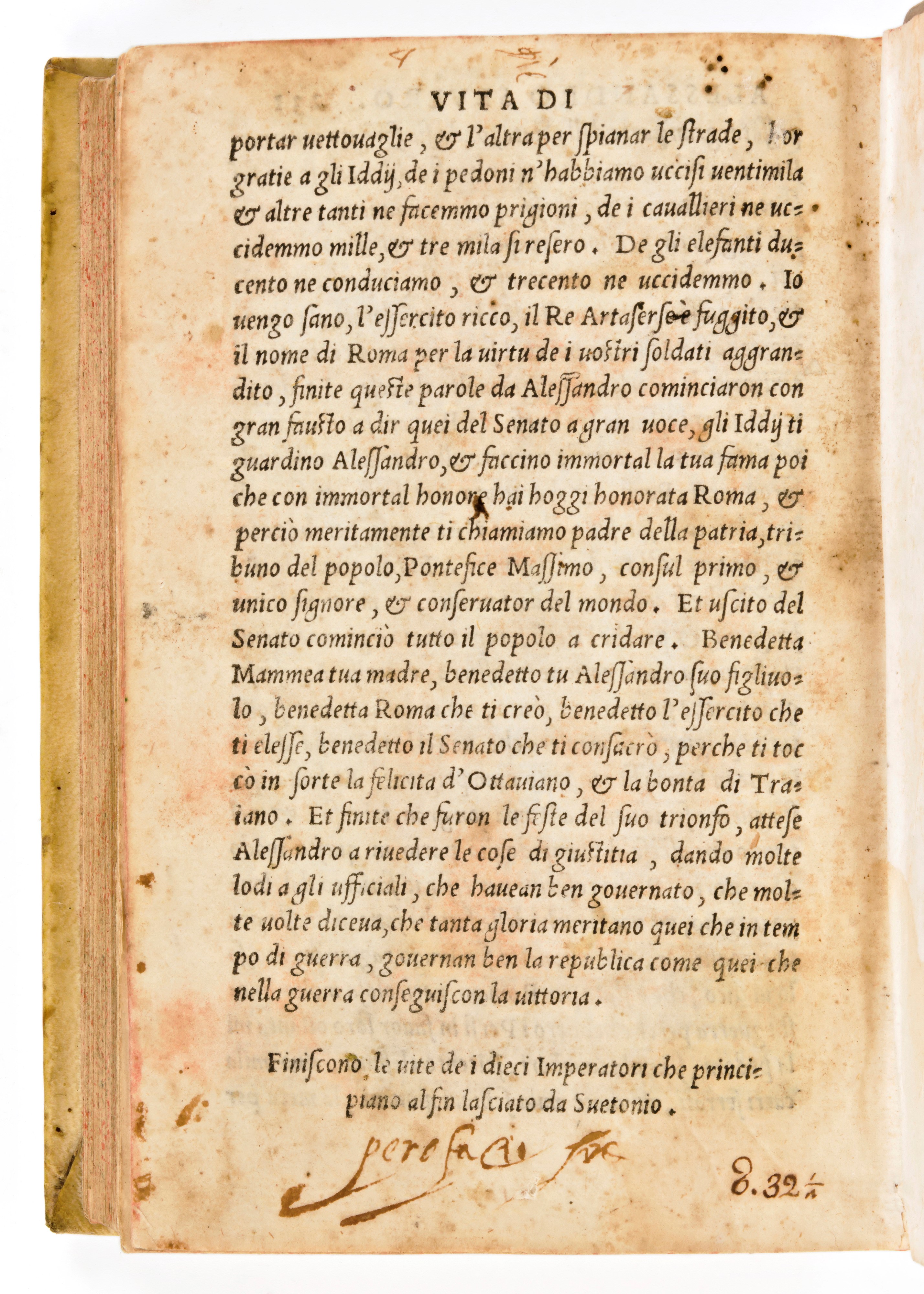 [ROMA] Guevara, Antonio de : Le vite dei diece imperatori, incominciando dal fine di Suetonio, ne...