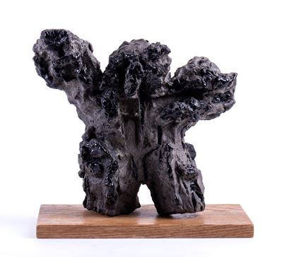 Scultura con Gocce Nere